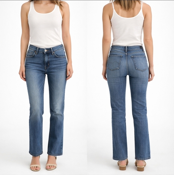 Kut from the Kloth Denim - Kut from the Kloth Low Rise Bootcut Jeans Light Wash Stretch Denim Size 24 Y2K